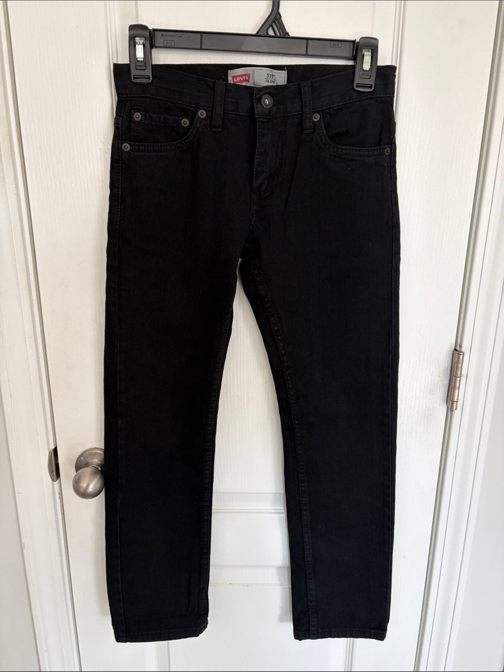 Levi's boys Black Slim Jeans